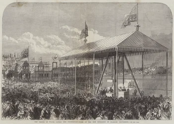 Der Prinz von Wales legt den Grundstein für die neuen Gebäude der Universität Glasgow